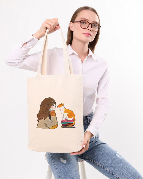 Zoozie Bags Bolso de mano 1160 100% Algodón Crema 35 x 40 x 8 cm